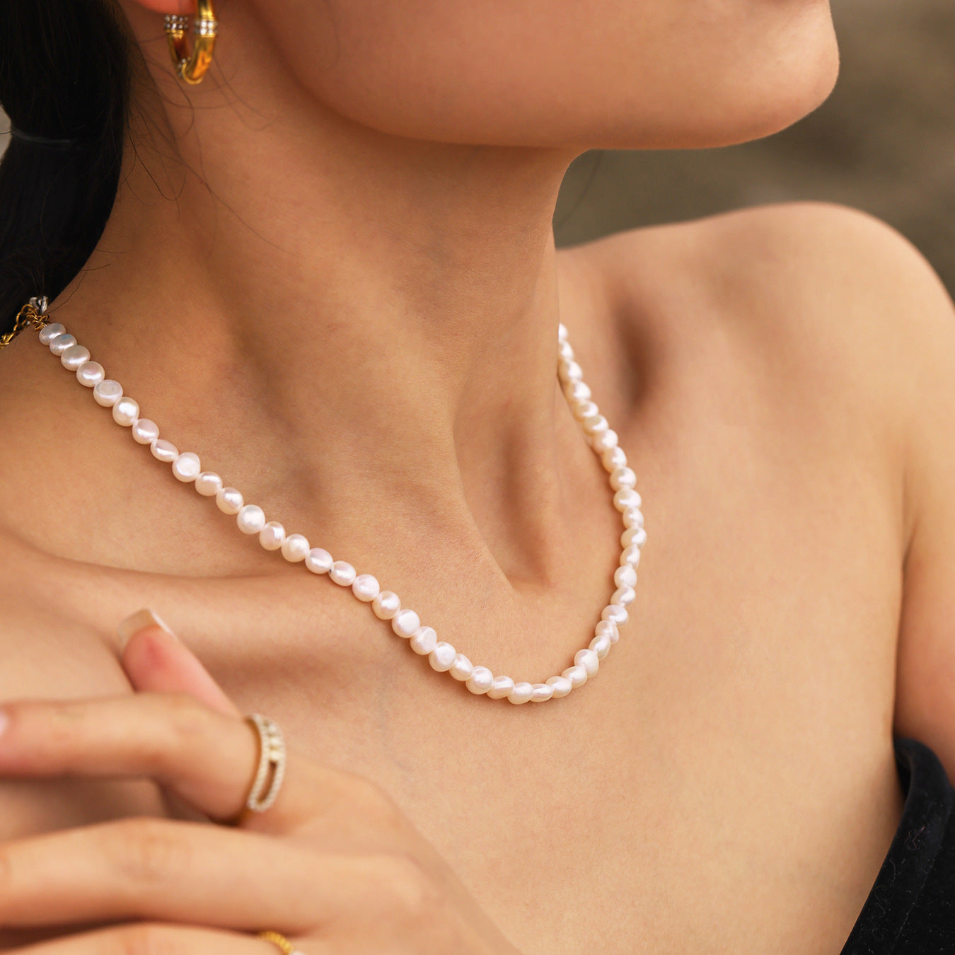 Timeless Pearl Strand Necklace