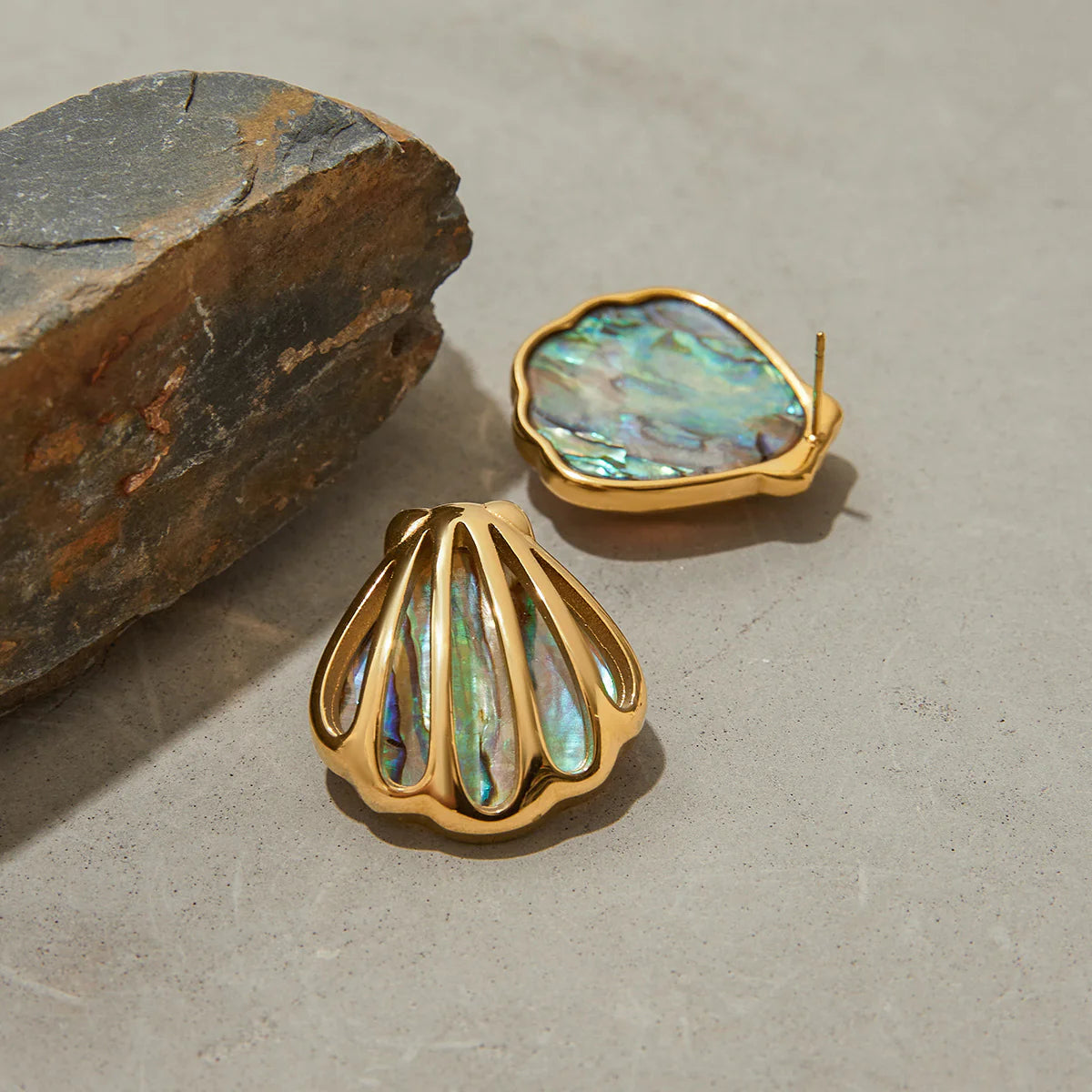 Shell Abalone Earrings