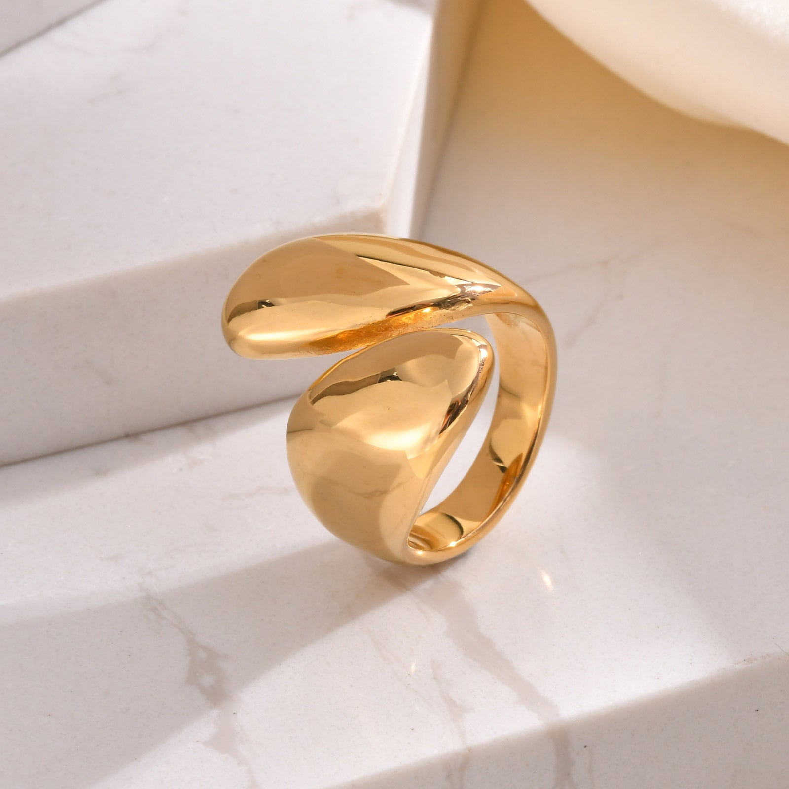 Gold Drop Ring