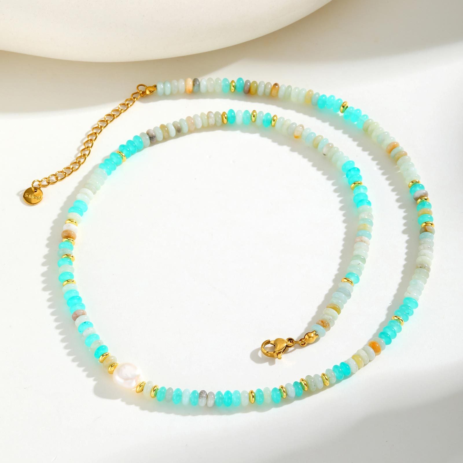Gemstone Bead Necklace