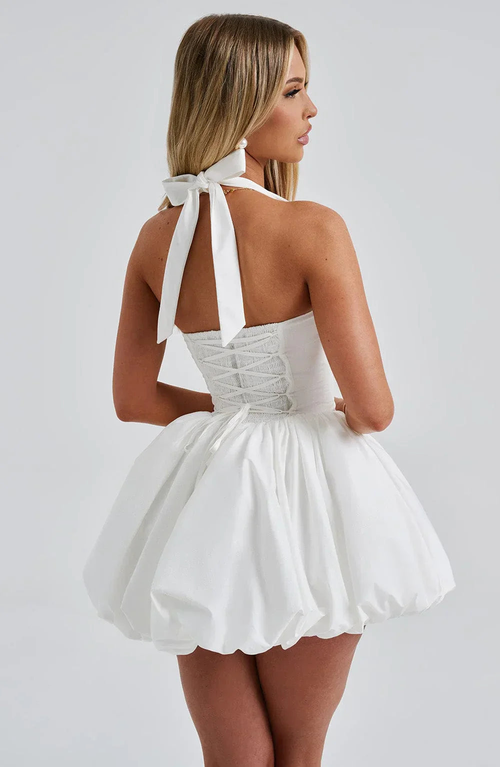 Sofia Women's Dress | Luxe Cotton Blend, Flirty Mini Design 2