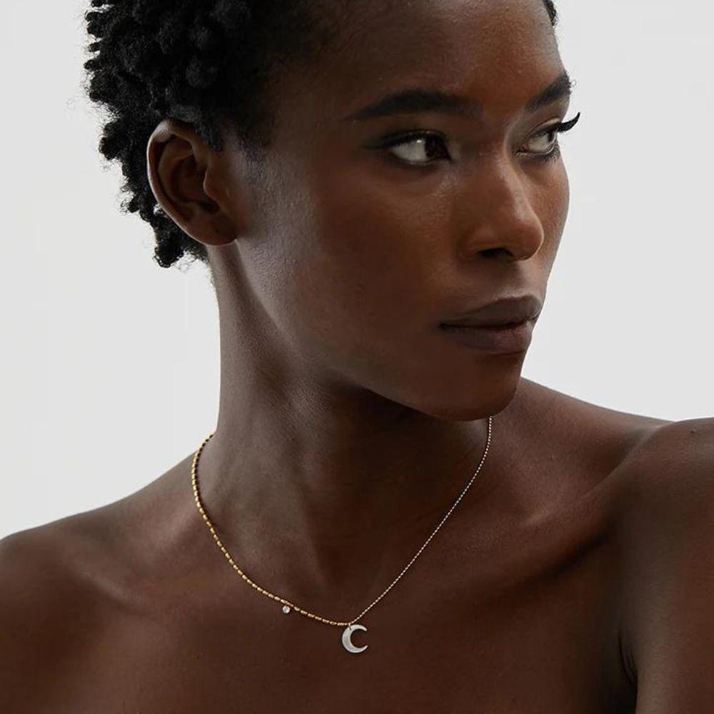 Luna Pearl Necklace - Father and Daughter Jewelry