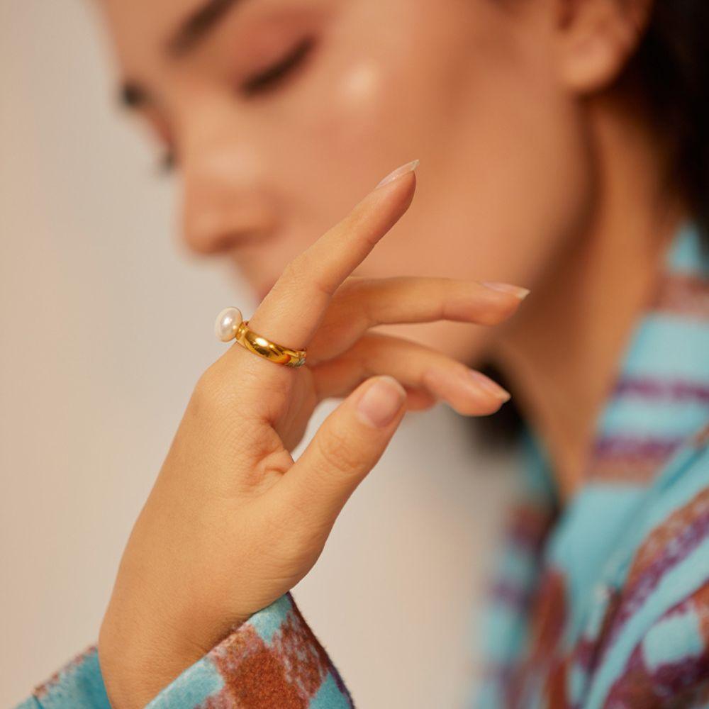 Luna Rise Ring - Father and Daughter Jewelry
