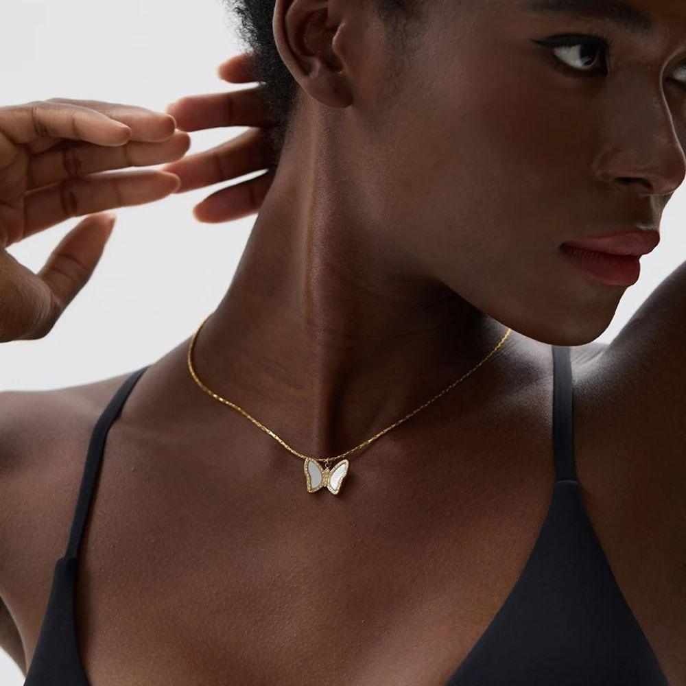 Aurora Wing Necklace - Father and Daughter Jewelry