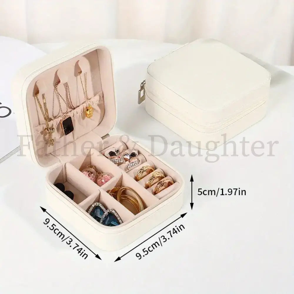Compact Travel Jewellery Case