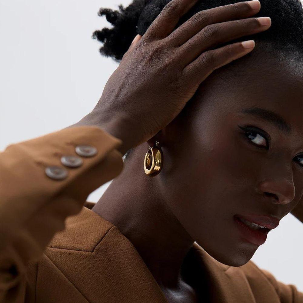 Molten Aura Hoops - Father and Daughter Jewelry