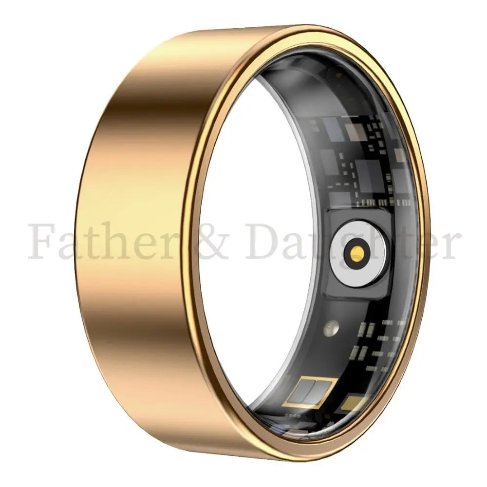 Minimalist Smart Ring 2025 Gold
