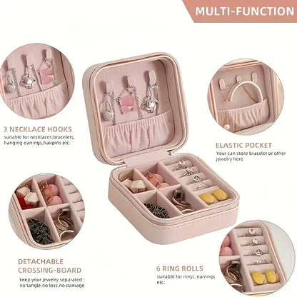 Compact Travel Jewellery Case