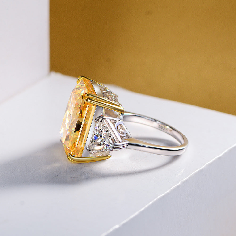 Aurora Majesty Silver Ring
