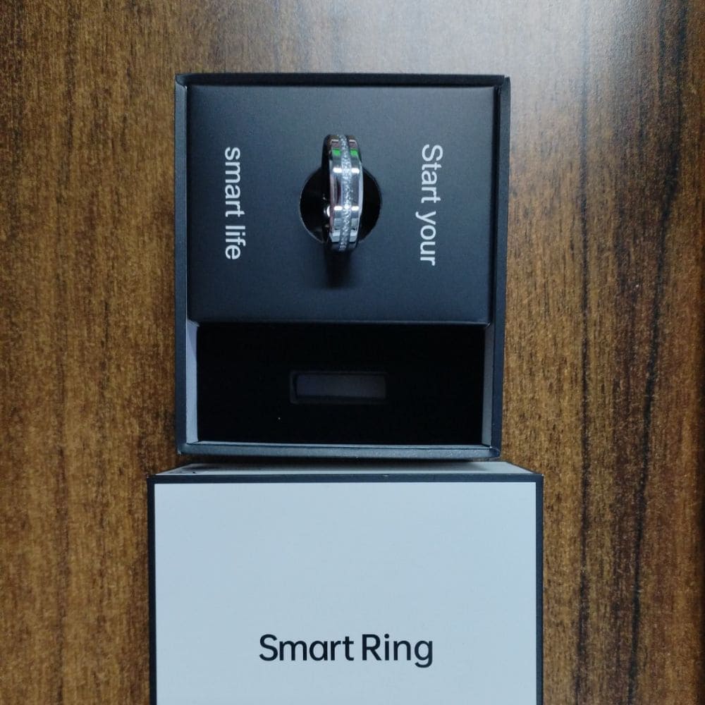 Diamond Inlaid Smart Ring