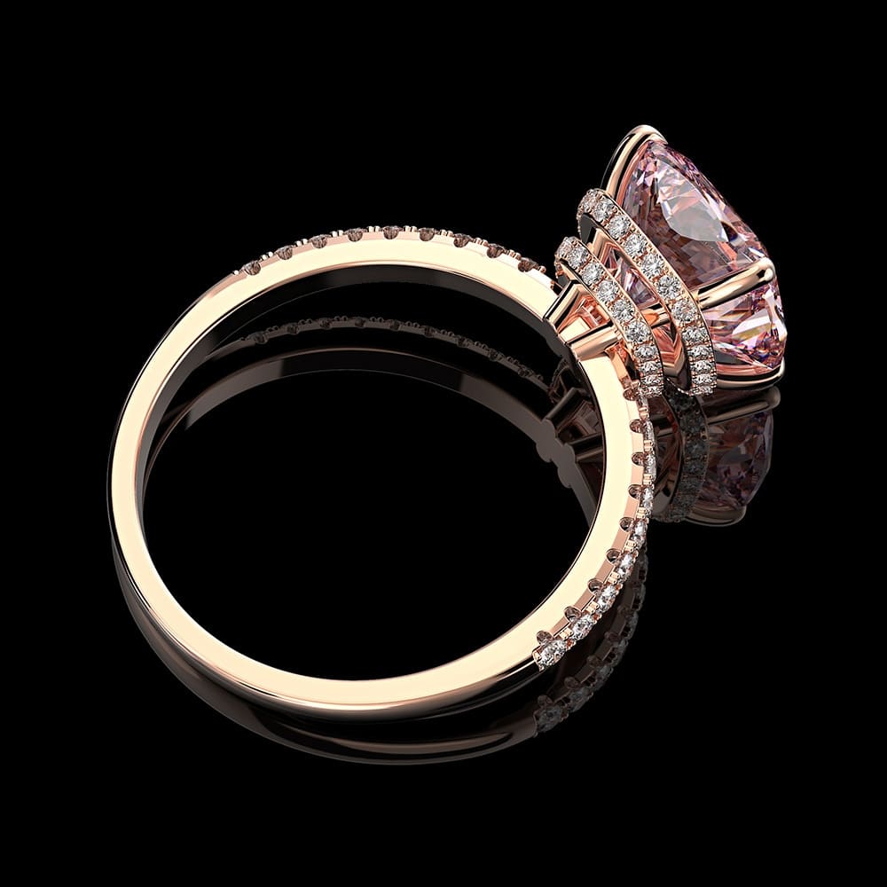 Rose Brilliance Silver Ring