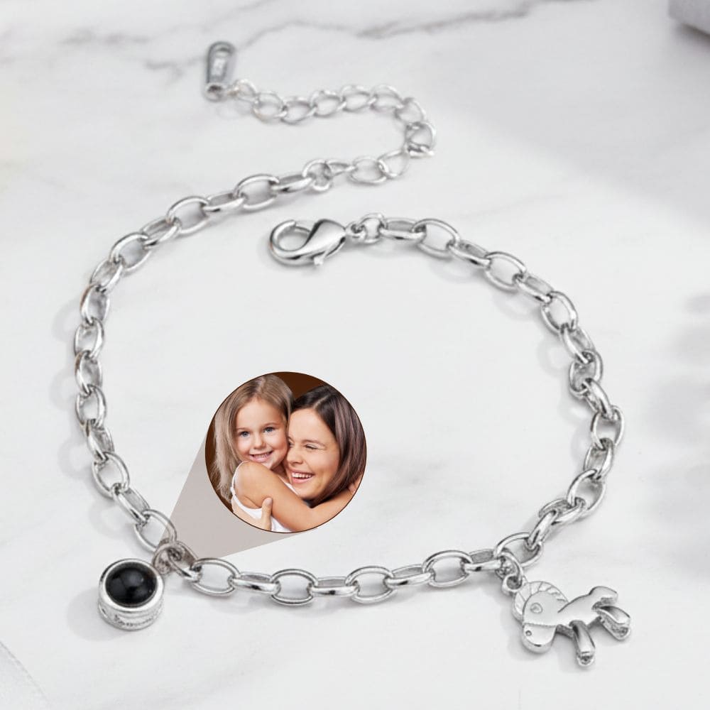 Charm Photo Projection Bracelet