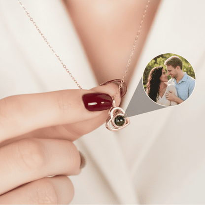 Heart Projection Necklace