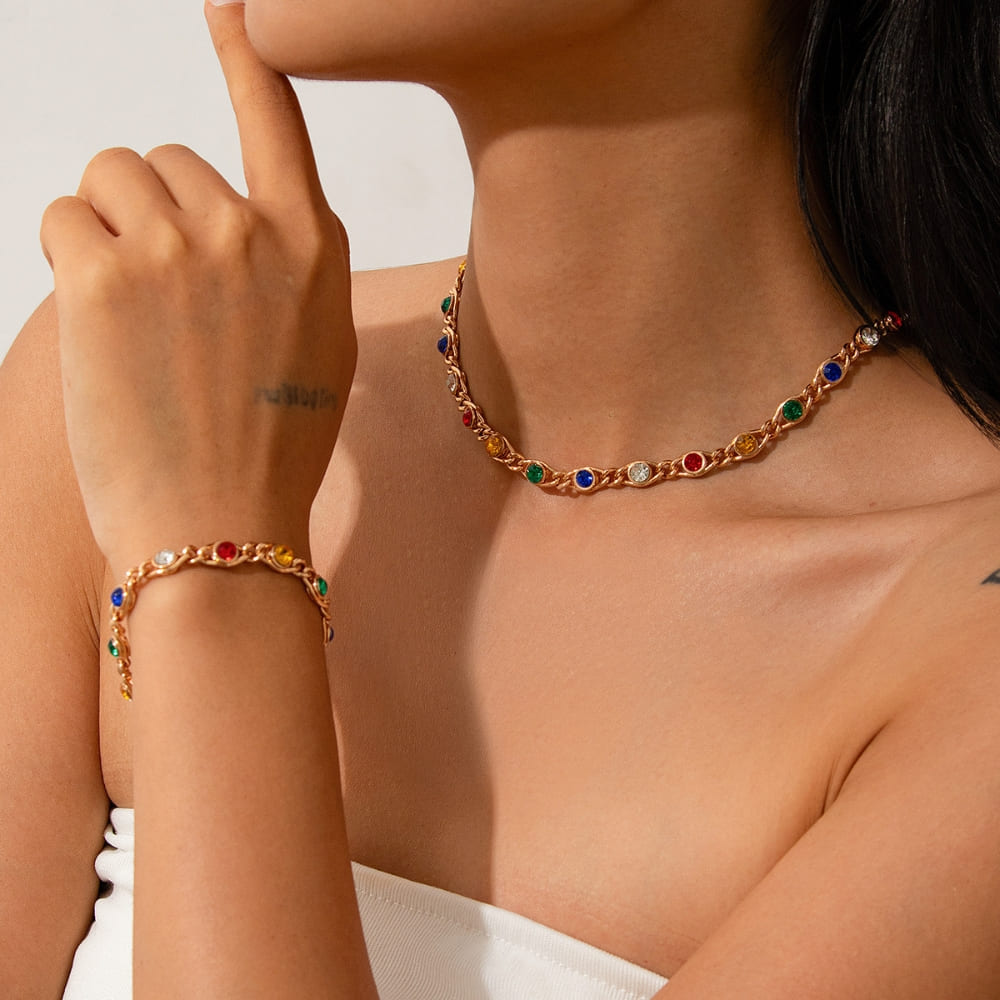 Spectrum Glow Necklace