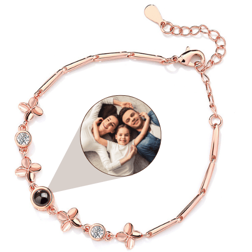 Flower Photo Projection Bracelet