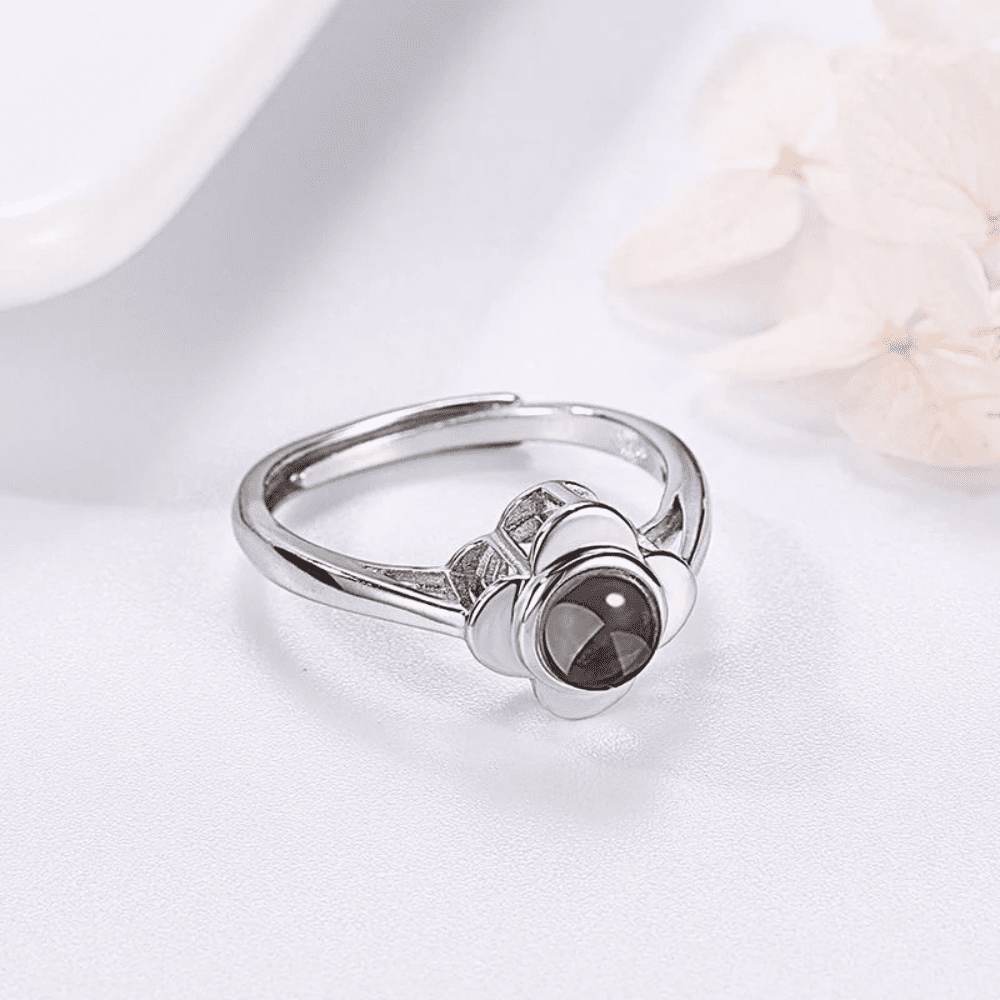 Flower Projection Ring (Resizable)