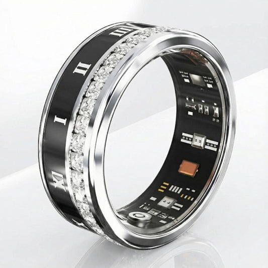 Diamond Inlaid Smart Ring