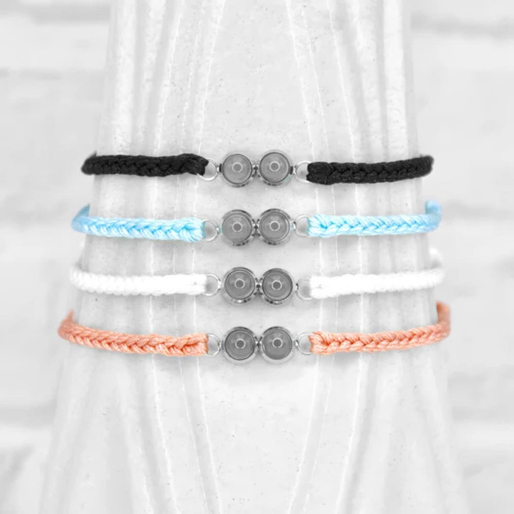 Woven Duo Photo Projection Bracelet