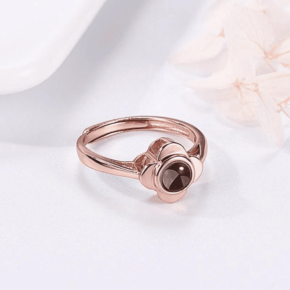 Flower Projection Ring (Resizable)