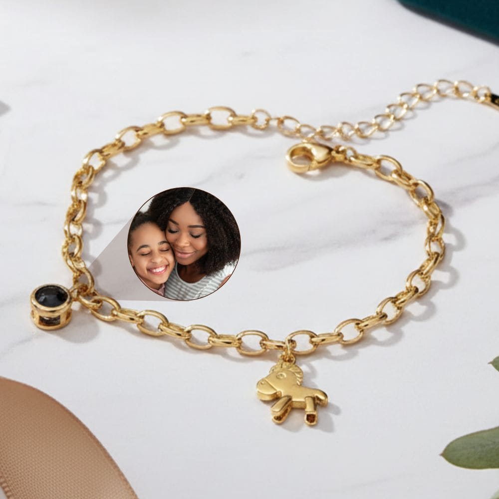 Charm Photo Projection Bracelet