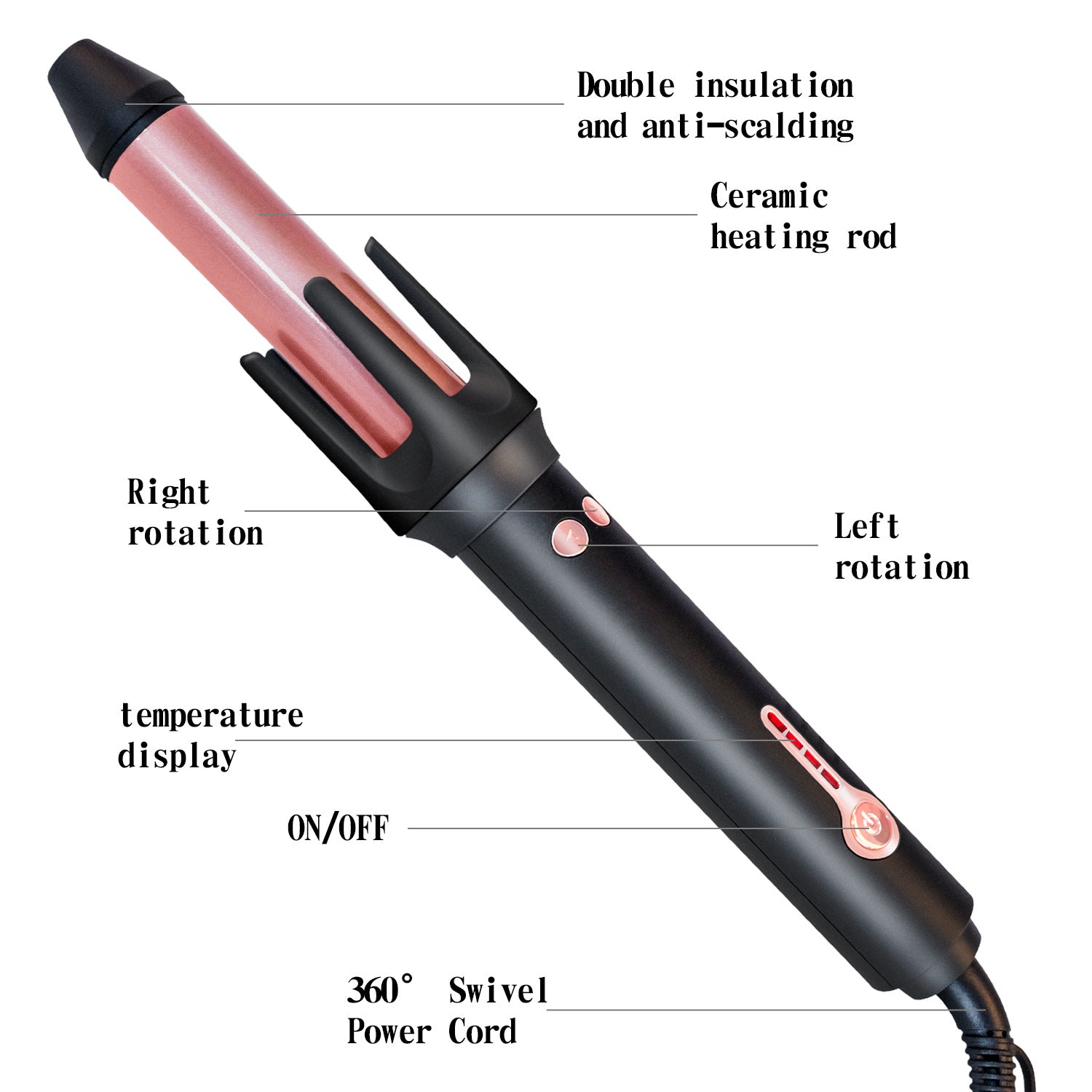 Automatic Ceramic Hair Curler