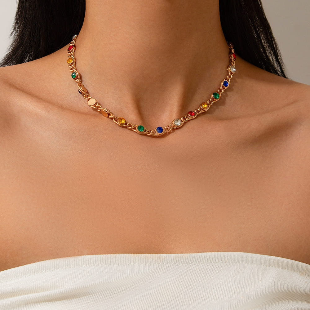 Spectrum Glow Necklace