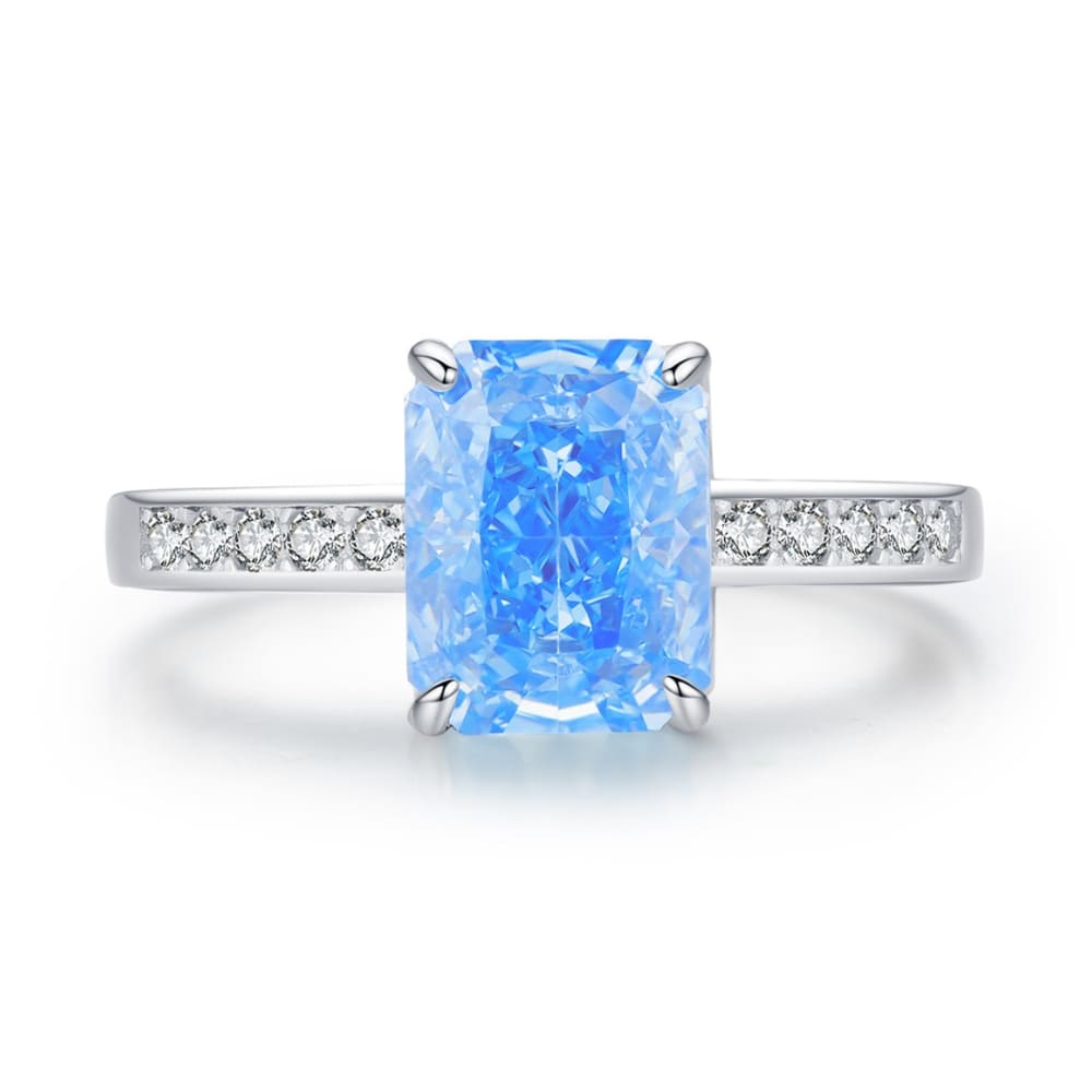 Crystal Empress Silver Ring