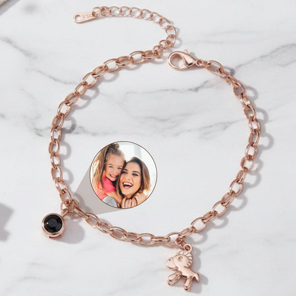 Charm Photo Projection Bracelet