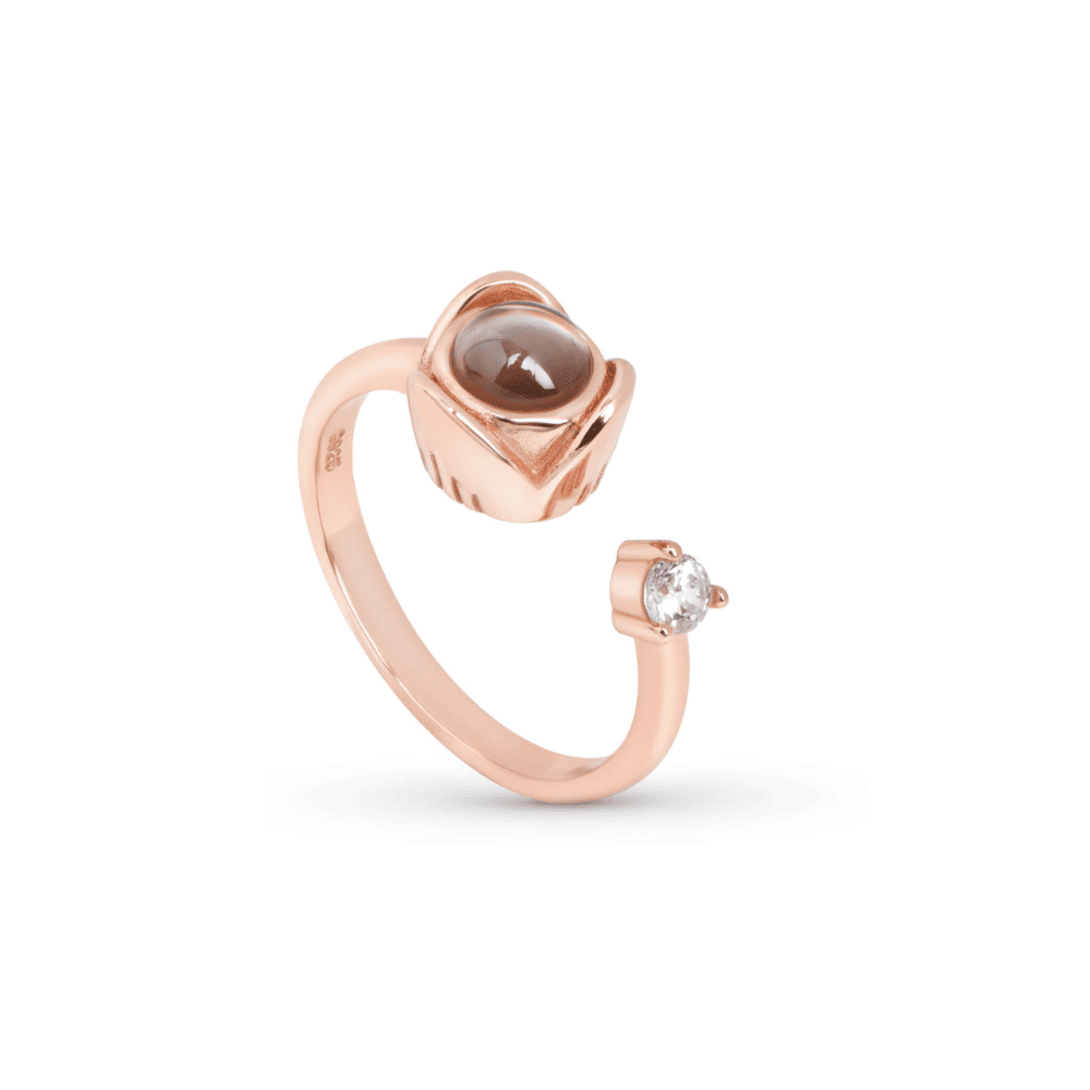Rose Projection Ring (Resizable)