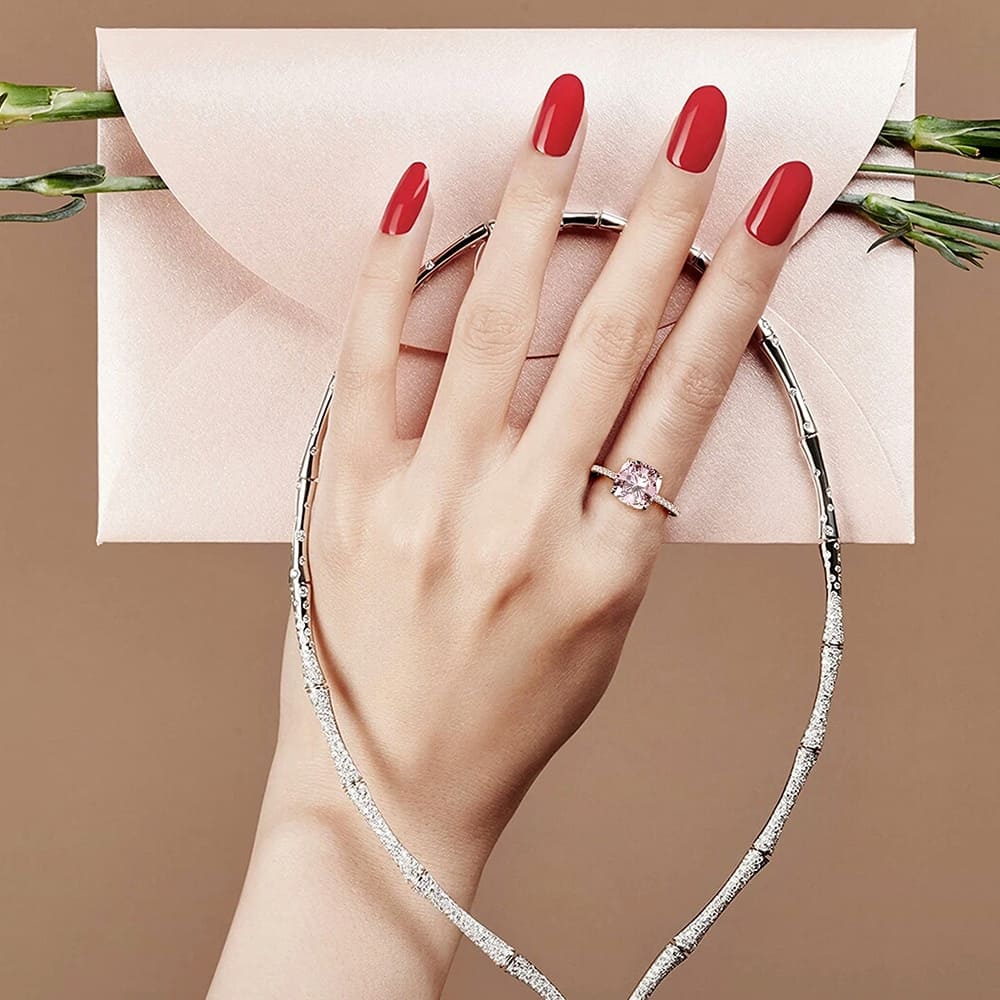 Rose Brilliance Silver Ring
