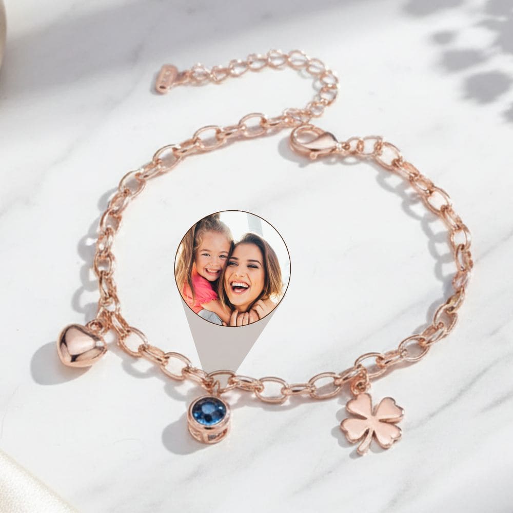 Charm Photo Projection Bracelet