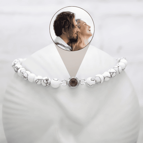 Beaded Photo Projection Bracelet