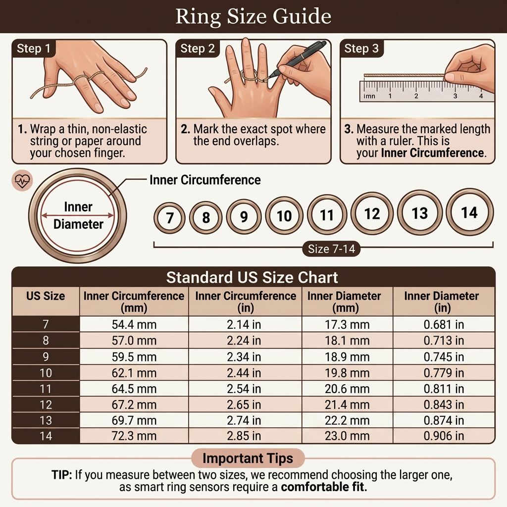 Gold Edge Smart Ring