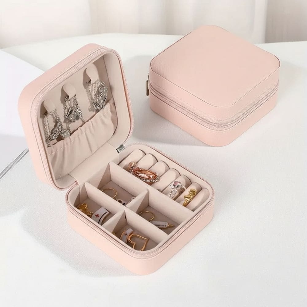 Compact Travel Jewellery Case