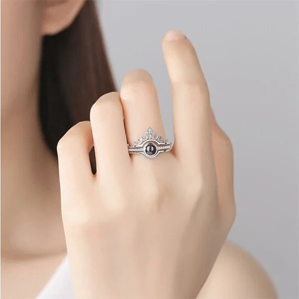 Crown Projection Ring (Resizable)