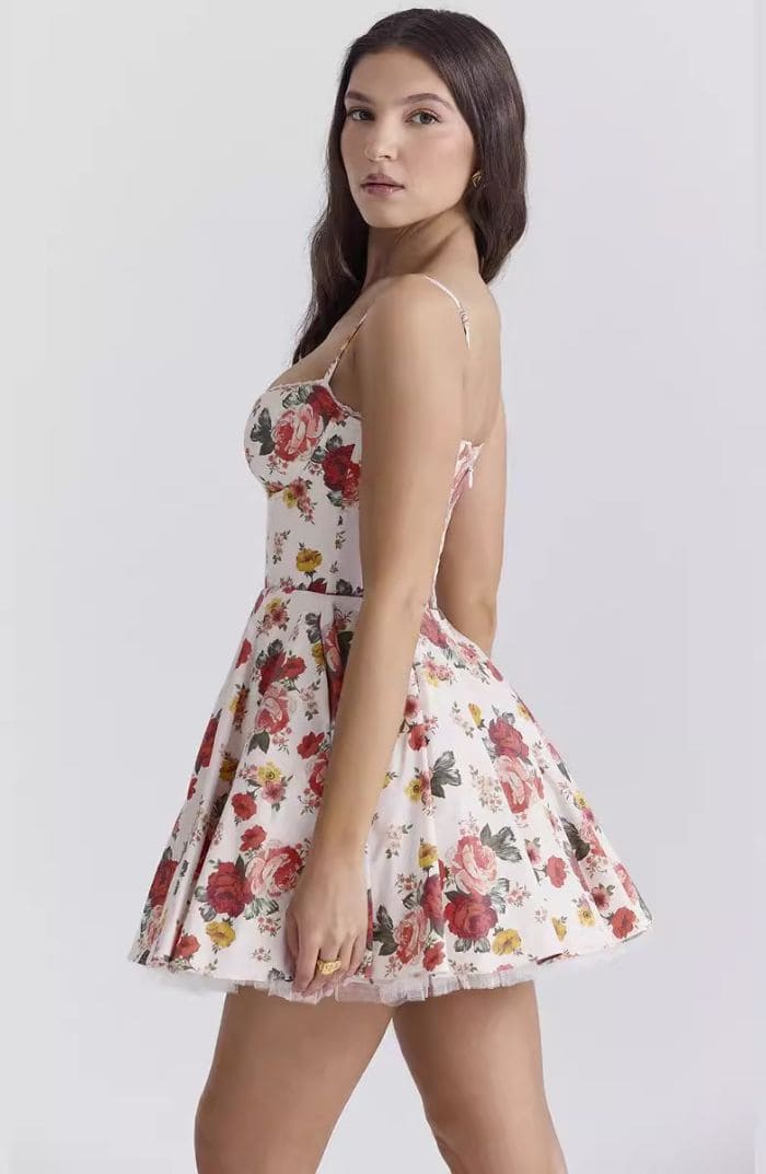 Alina Floral Mini Dress