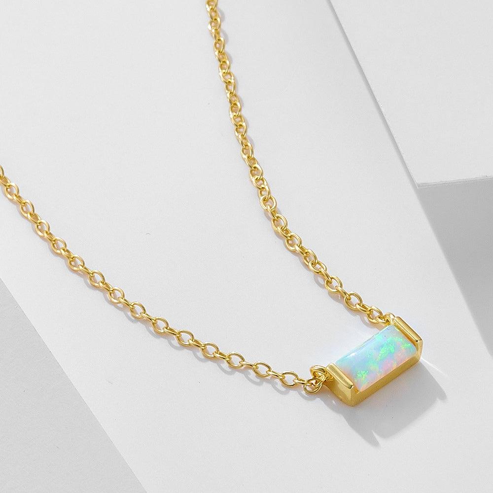 Birthstone Bar Necklace - Father and Daughter Jewelry