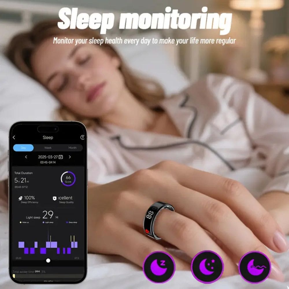 LED Display Smart Ring