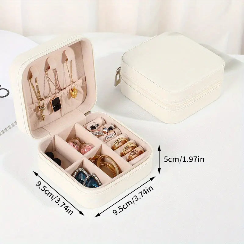 Compact Travel Jewellery Case