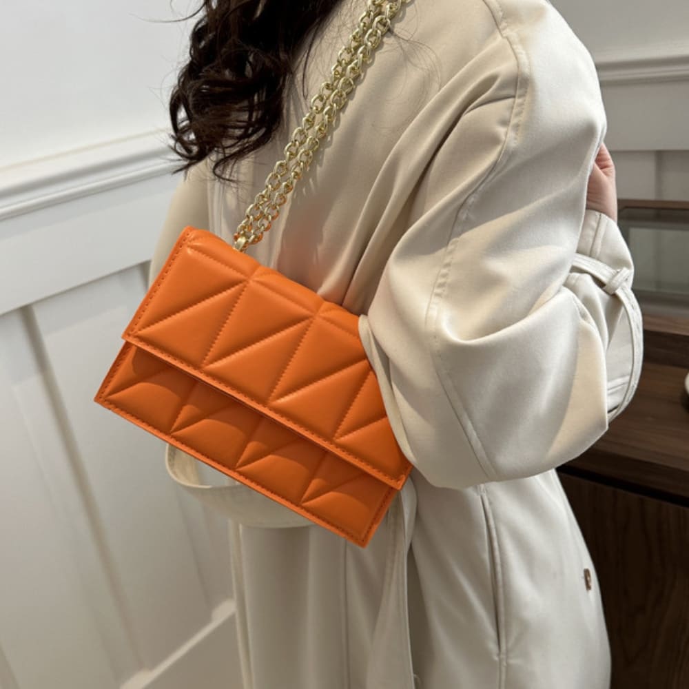 Celeste Quilted Chain Shoulder Bag