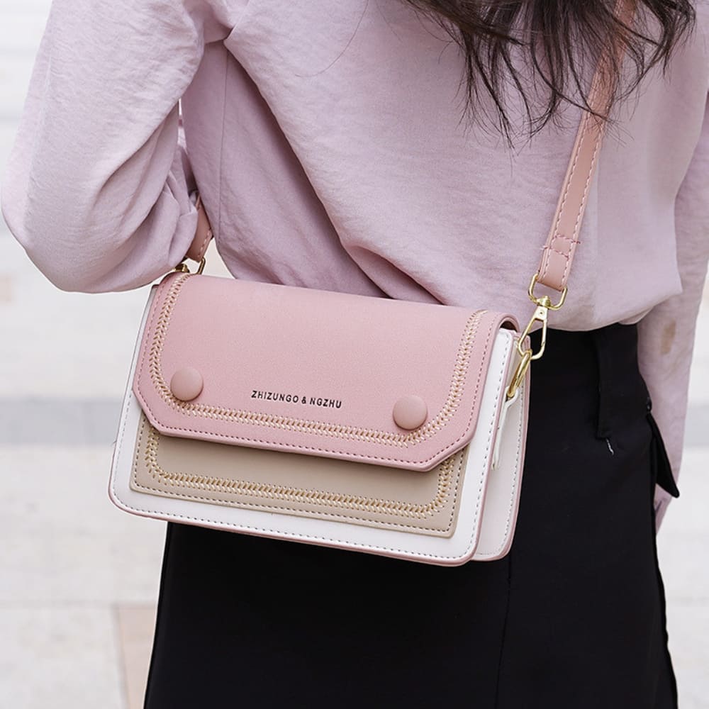 Aurora Color Block Crossbody Bag