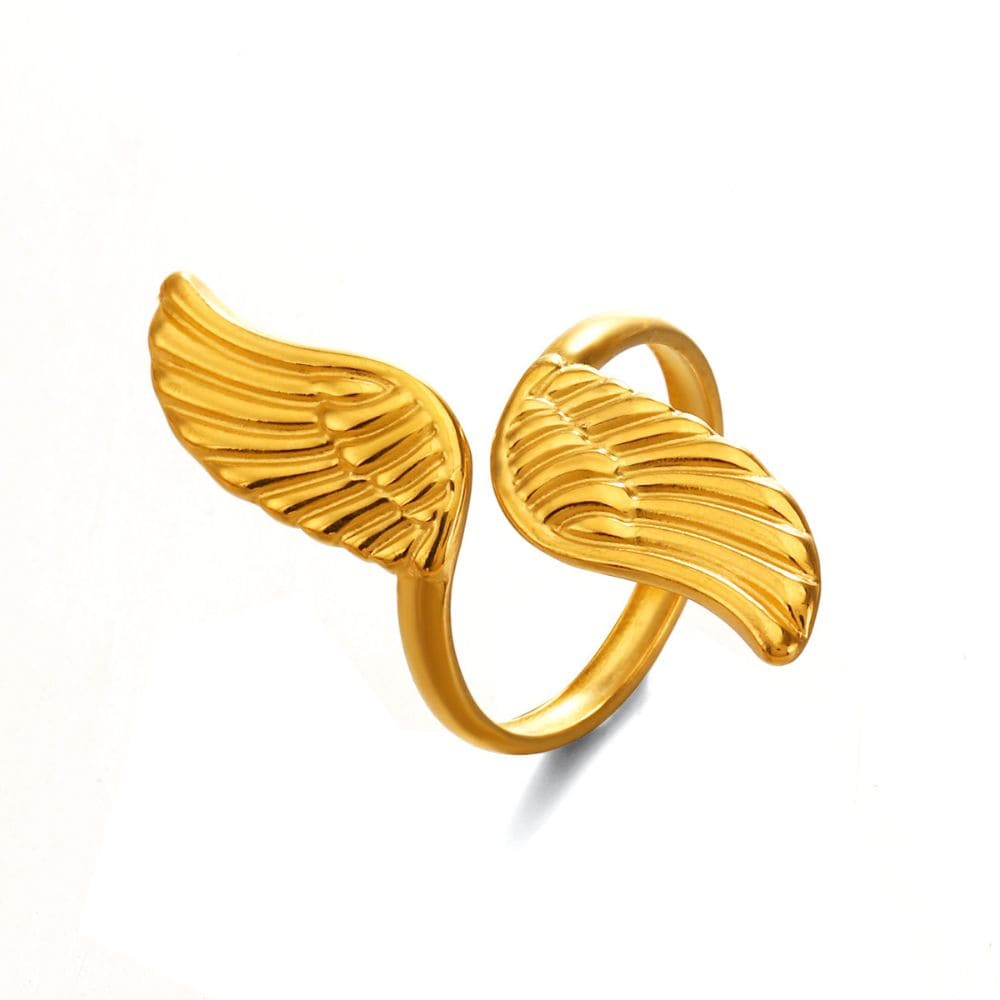 Angel Wing Open Ring