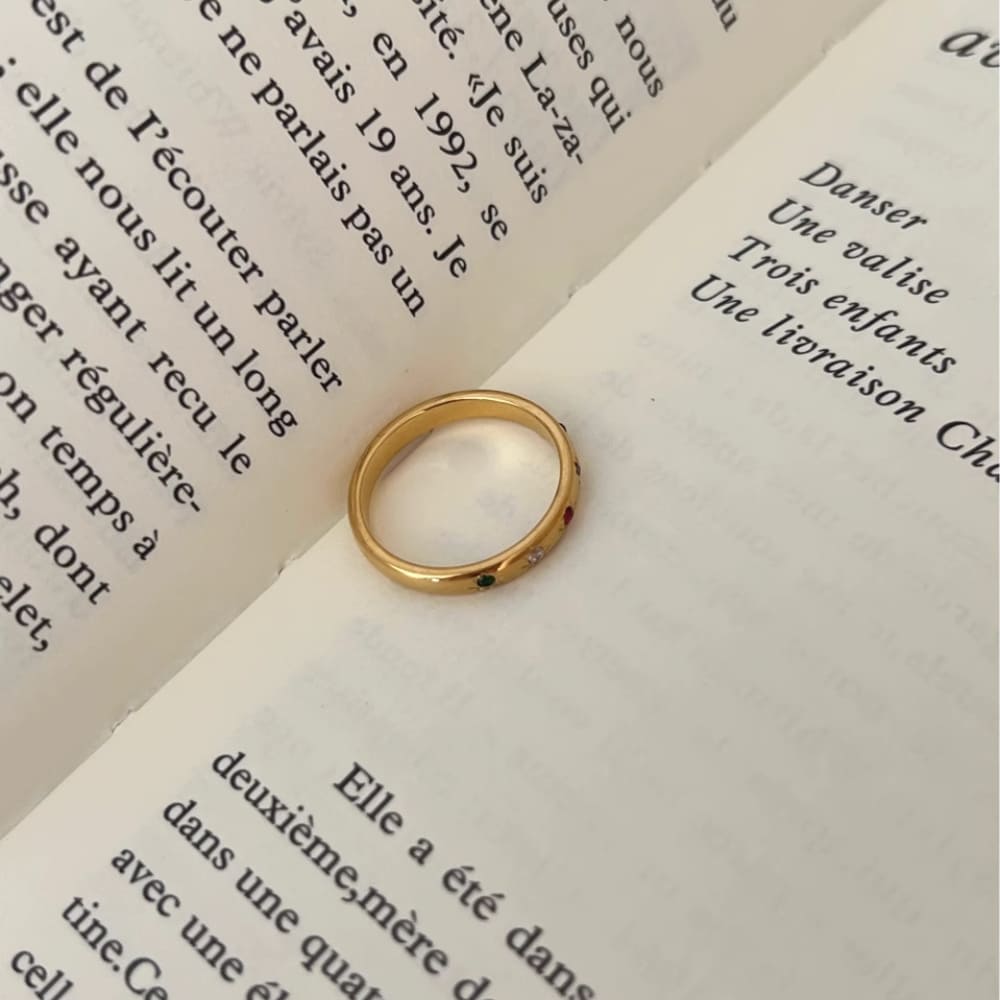 Celestial Sparks Ring