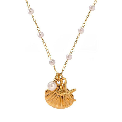 Ocean Whispers Necklace - Father and Daughter Jewelry