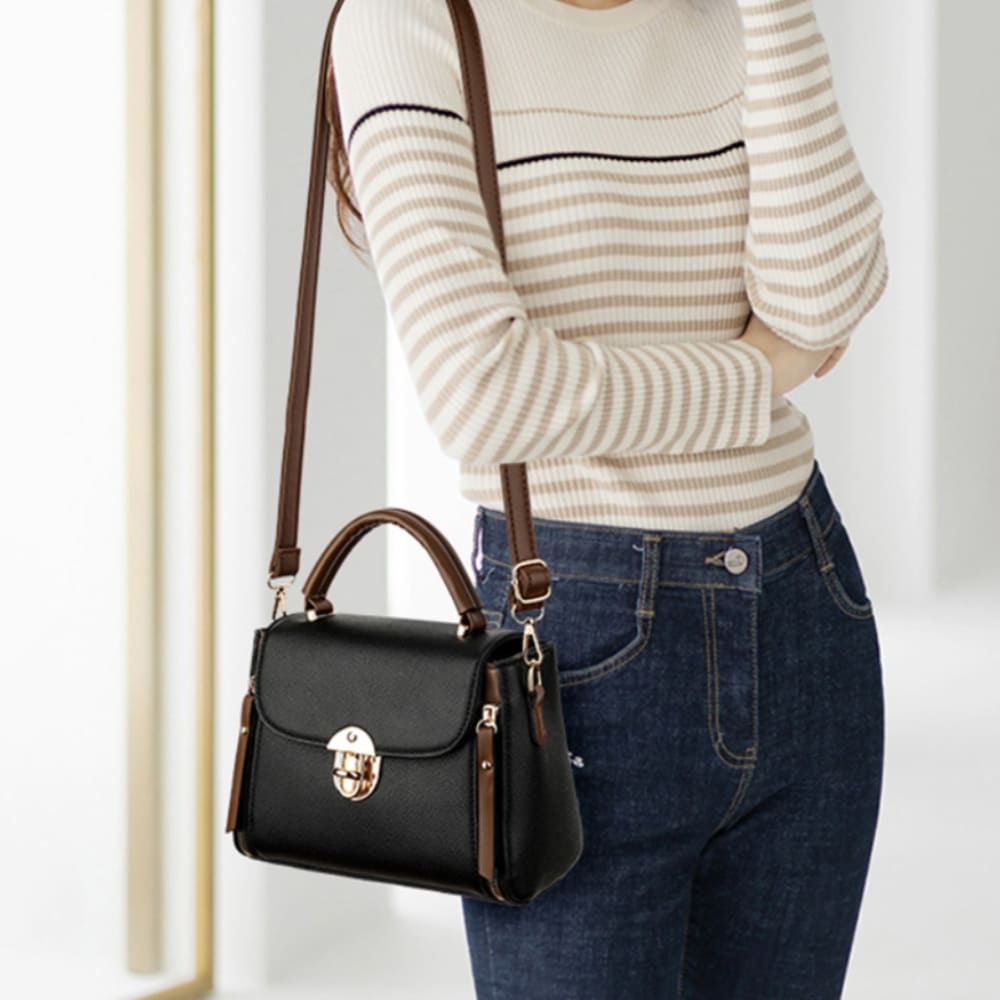 Tweed Flap Crossbody Bag