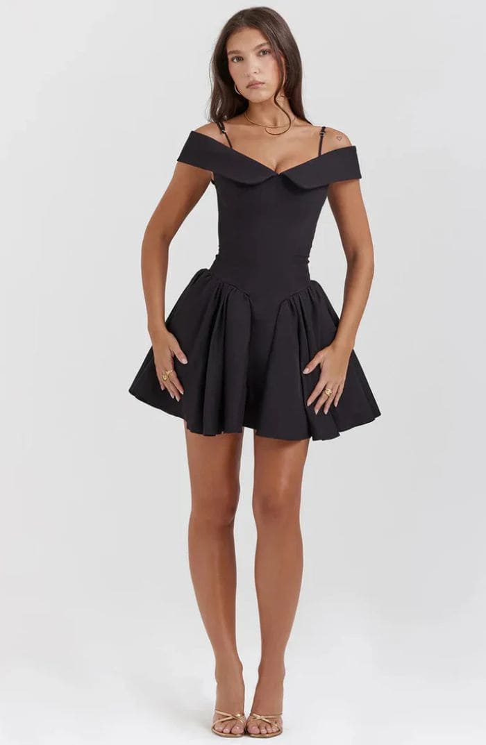 Solena Off-Shoulder Mini Dress