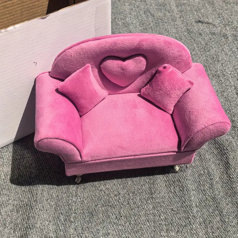 Velvet Sofa Jewellery Case