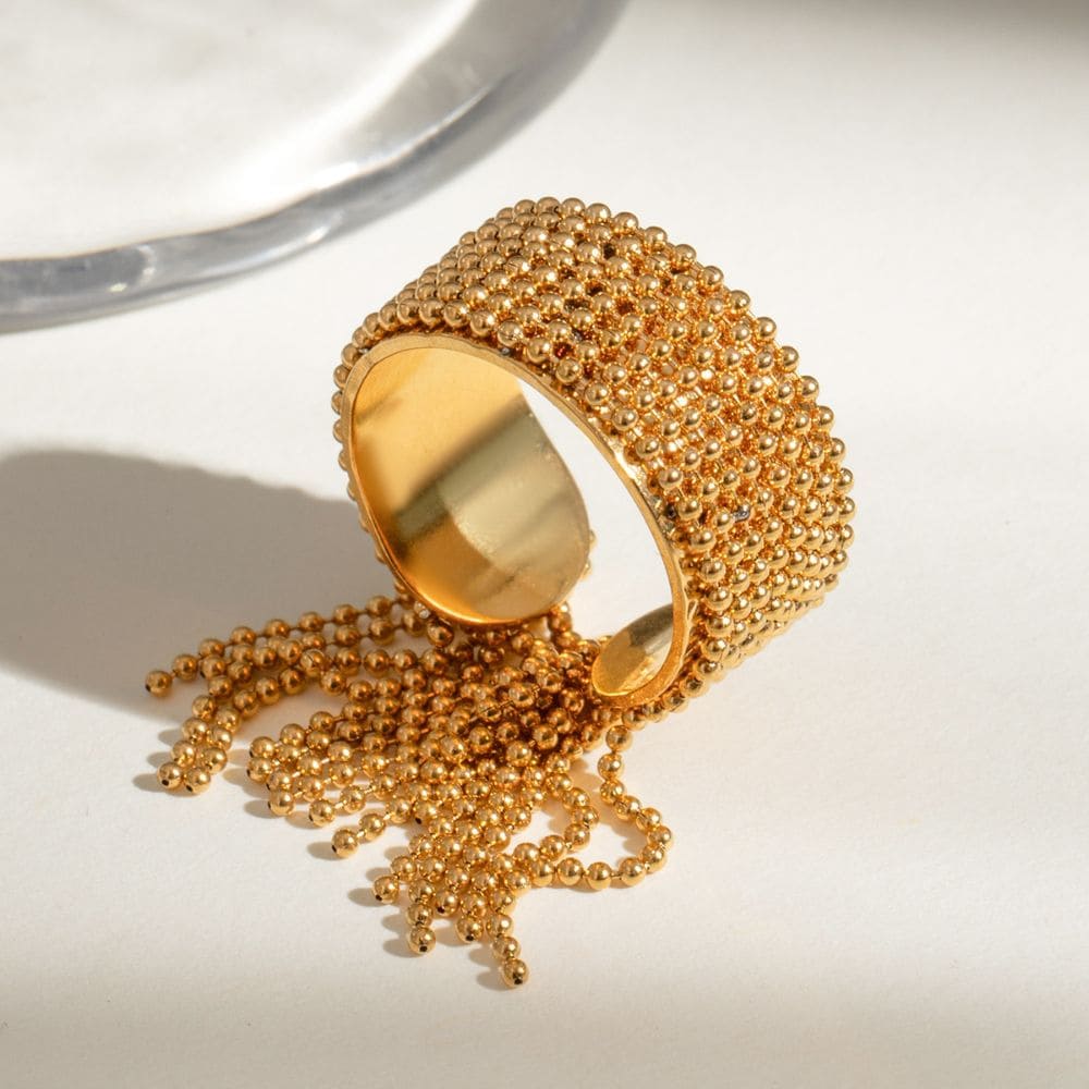 Fringe Statement Ring