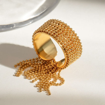 Fringe Statement Ring