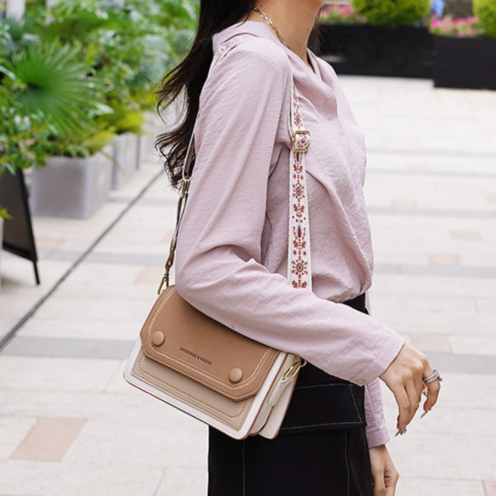 Aurora Color Block Crossbody Bag